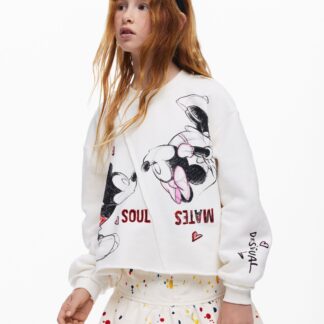 Mickey Mouse™ Kiss sweatshirt - WHITE - 7/8