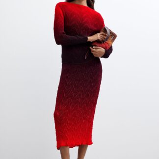 Midirok met verloop - RED - M
