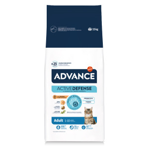 Advance Adult High Protein met kip en rijst kattenvoer 2 x 15 kg