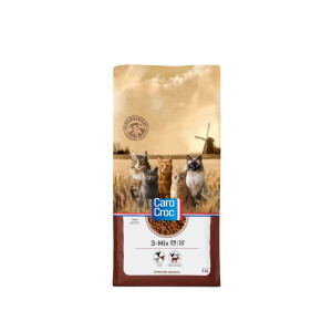 CaroCroc 3-Mix kattenvoer 12,5 kg