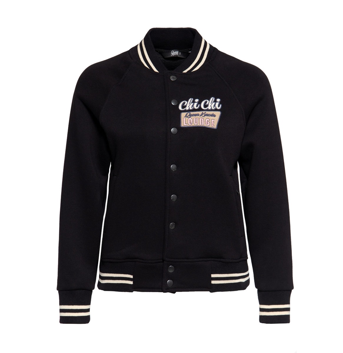Queen Kerosin Ladies College Jacket Chi Chi Black-XS | 31% korting