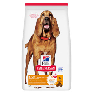 Hill's Mature Adult 7+ Light Medium met kip hondenvoer 2,5 kg