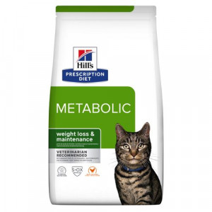 Hill's Prescription Diet Metabolic Weight Management kattenvoer met kip 12 kg