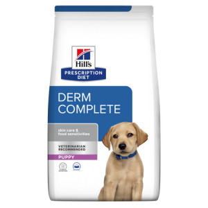 Hill's Prescription Diet Puppy Derm Complete Skin Care & Food Sensitivities hondenvoer 2 x 4 kg