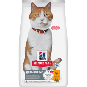 Hill's Adult Sterilised Cat met kip kattenvoer 3 kg