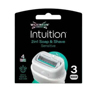 Wilkinson Wilkinson Intuition 2 in 1 Soap & Shave Sensitive - 3 stuks