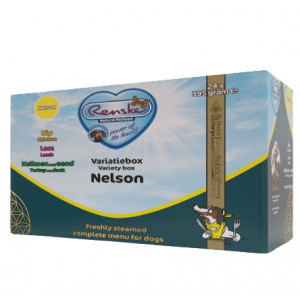 Renske Variatiebox Nelson vers gestoomd natvoer hond (tetra) 2 trays (48 x 395 g)