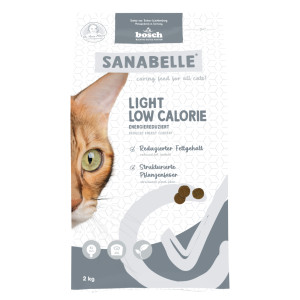 Sanabelle Light Low Calorie kattenvoer 2 x 8 kg