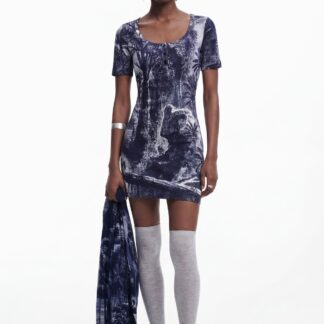 Jurk ontworpen door Mr. Christian Lacroix - BLUE - M