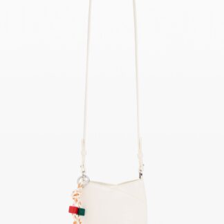 Grote crossbody portemonnee met charms - WHITE - U