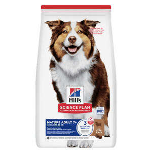 Hill's Mature Adult Medium met lam & rijst hondenvoer 2,5 kg