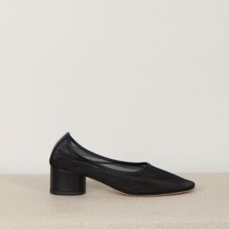 Dear Frances Ballerina Zwart maat Leer dear-frances-ballerinas-balla-pump-mesh-black-39