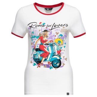 Queen Kerosin T-Shirt 'Rome for Lovers'-XS
