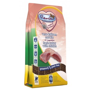 Renske Kitten Graanvrij Super Premium vers bereid kalkoen met kip kattenvoer 2 x 1,5 kg