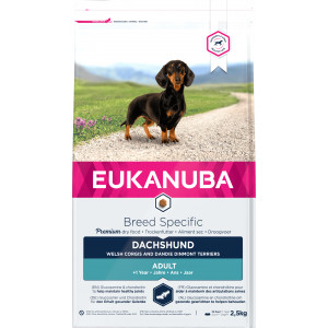 Eukanuba Dachshund Adult hondenvoer 2,5 kg