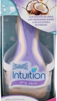 Wilkinson Wilkinson Intuition Dry Skin Cocos & Almond - houder + 1 Extra Scheermes