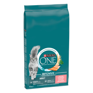 Purina One Adult met zalm kattenvoer 1,5 kg