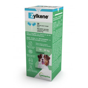 Zylkene Capsules 225 mg voor middelgrote hond (10 - 30 kg) (30 stuks) 60 capsules