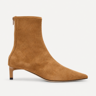 Dear Frances Top bruin leer dear-frances-laarzen-topo-bootie-caramel-suede-39.5