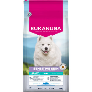 Eukanuba Adult Special Care Sensitive Skin hondenvoer 2 x 12 kg