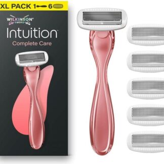 Wilkinson Wilkinson Sword Intuition Complete Care Razor + 6 complete care refill scheermesjes